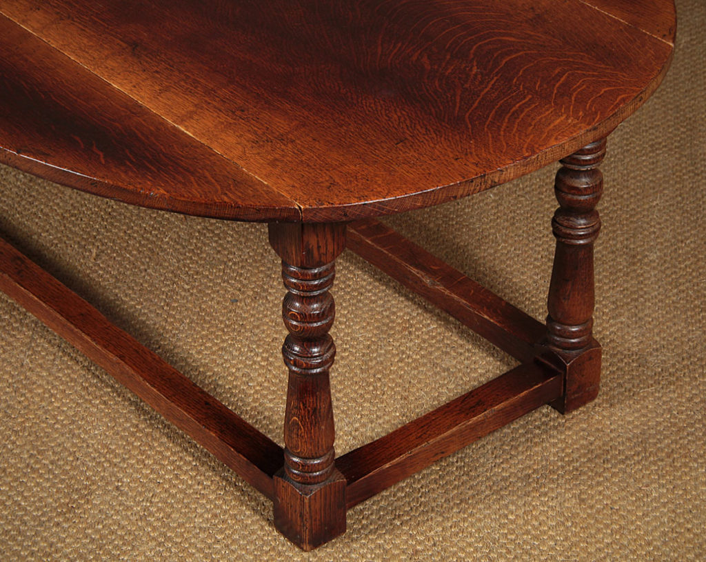 Oak Drop Leaf Coffee Table. Collinge Antiques