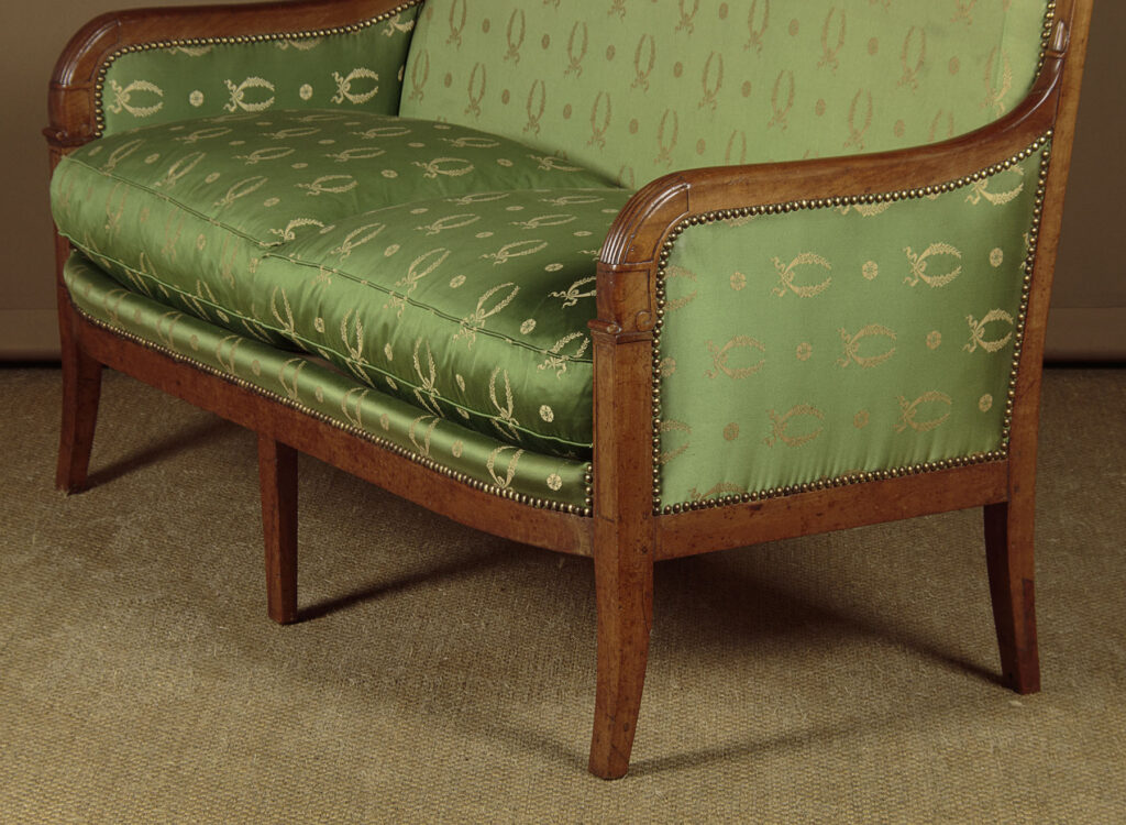 Mid 19th.c. French Empire Couch c.1860 Collinge Antiques