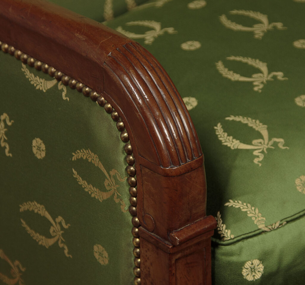 Mid 19th.c. French Empire Couch c.1860 Collinge Antiques