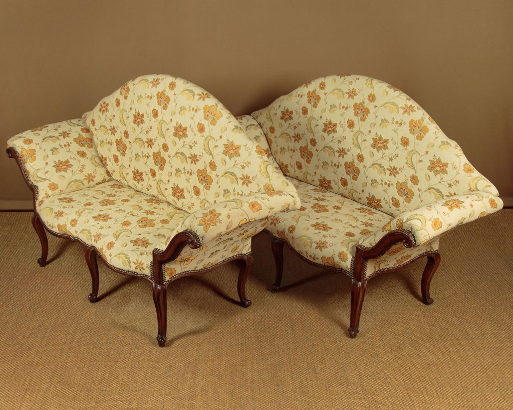 Pair of French Couches c.1820 Collinge Antiques