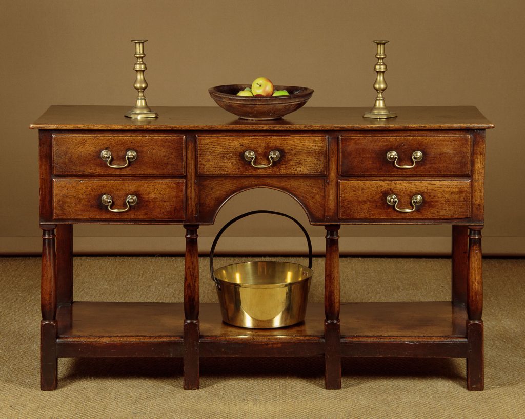 Small Oak Dresser Base Collinge Antiques