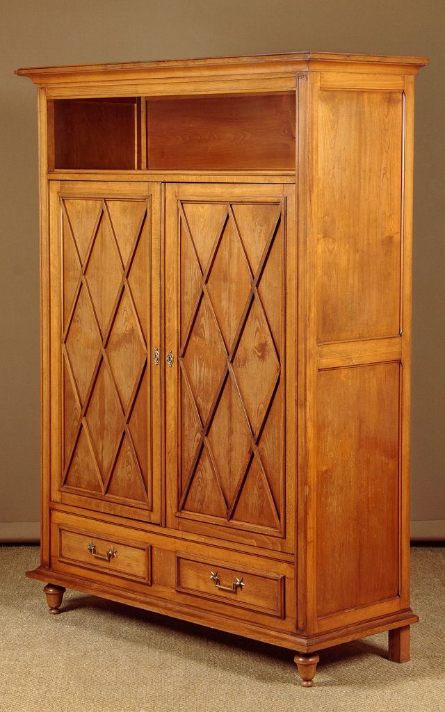 Walnut Office Bookcase c.1930 Collinge Antiques