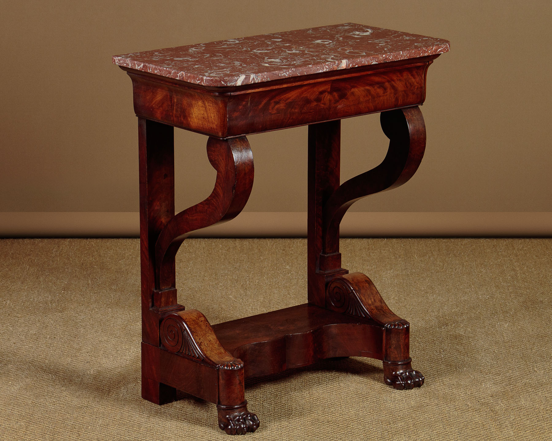 Small Marble Top Console Table c.1840 Collinge Antiques