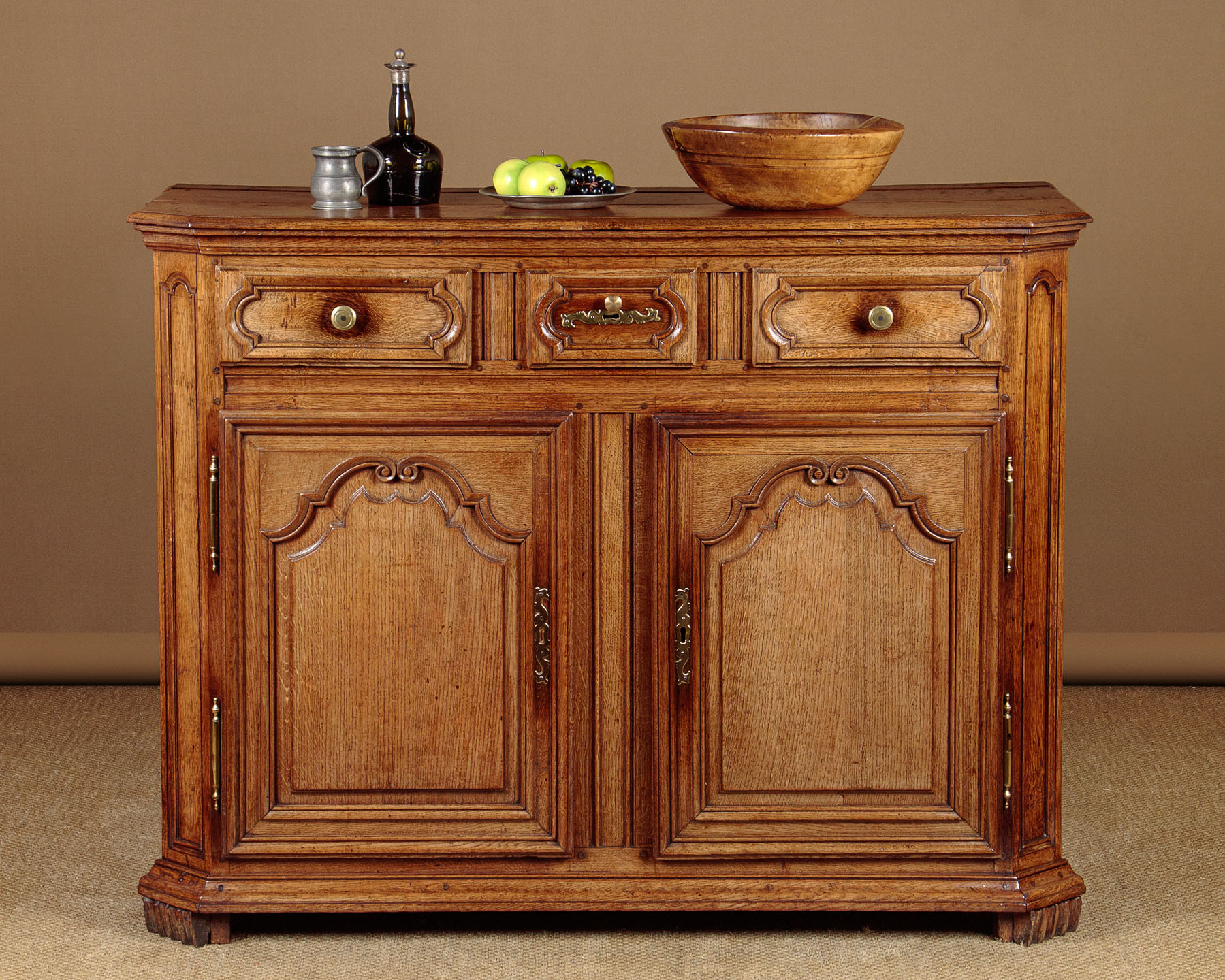 French Oak Dresser Base c.1780 - Collinge Antiques