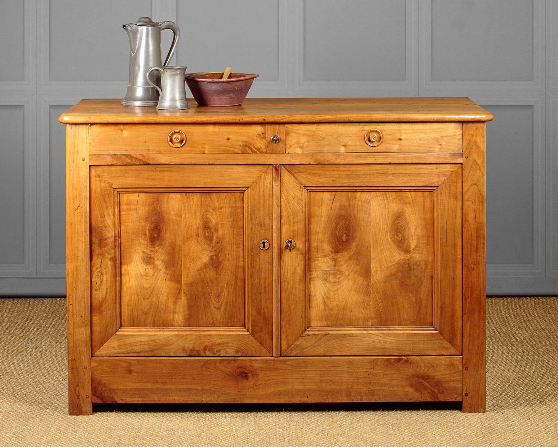 Cherrywood Dresser Base c.1860 Collinge Antiques