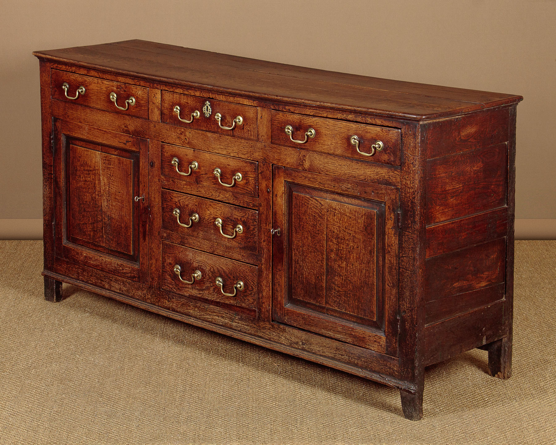 Oak Welsh Dresser Base c.1760 Collinge Antiques